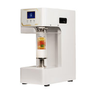Machine de scellage de canettes multifonction certifiée CE, entièrement automatique, 110V/220V, facile à utiliser, adaptée aux bouteilles de boissons de 55 mm