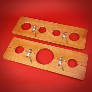 BDSM-accessoires, houten boeien, handboeien, sloten, <span class=keywords><strong>bondage</strong></span>-uitrusting, enkelboeien, antieke <span class=keywords><strong>bondage</strong></span>, adult novelty items, sexy. - Product Image 1