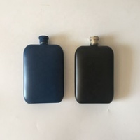 Gourde à liqueur portable en acier inoxydable pour homme, format poche de veste, étanche, pour le camping, flacon carré pour whisky
