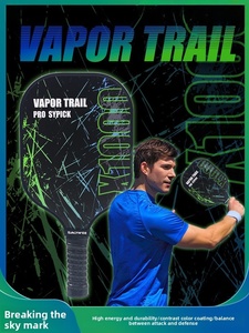 ชุดไม้พายพิคเคิลบอลคอมโพสิตไฟเบอร์กลาส |   น้ำหนักเบาพิเศษเพื่อการเล่นที่ยาวนานและการตอบสนองที่รวดเร็ว |   สำหรับการฝึกอบรมของโรงเรียนและชมรม - Product Image 2