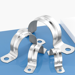 Tùy chỉnh độ dày U loại mạ kẽm thép không gỉ PVC lắp ống yên kẹp ống - Product Image 2