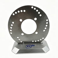 Rotor de frein épaissi simple mais durable, surface multicolore en option, personnalisation disponible pour le marché secondaire des motos