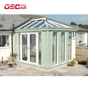 Portes et fenêtres antirouille, belles, amovibles et robustes, cour, nouveau plafond de pavillon décoratif en alliage d'aluminium en métal Sun R - Product Image 2