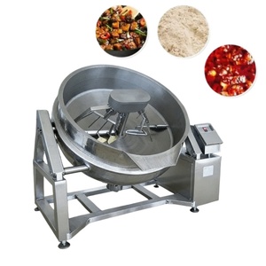 Industrial Gas Steam Jacketed <b>Kettle</b> with Agitator for Food, Jam, Curry, Candy and Sauce Processing - Product Image 3