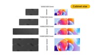4K Cob Светодиодный настенный экран Цифровой маркетинг рекламный дисплей для Windows 0,9 Шаг пикселей для видео стен аэропорта