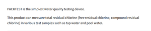 Tiras Reactivas KYORITSU WAK-T/ClO para Análisis de Agua, Suministros para Monitoreo de Cloro Residual en Aguas Residuales, 50 Pruebas - Product Image 3