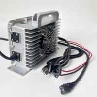 Chargeur de batterie au lithium LNLEE 117,6 V 10 A 28S à charge rapide pour moto électrique à grande vitesse avec affichage LED