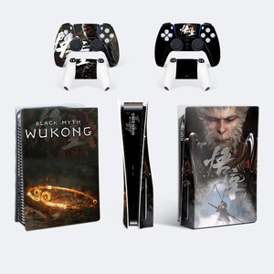 <b>Black</b> Myth Wukong PS5 Skin Stickers Vinyl Protective Cover For PlayStation 5 <b>Console</b> And Controller - Product Image 4