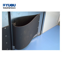 Portes battantes industrielles à double action en acier inoxydable pour cuisines de restaurants et chambres froides