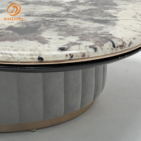 Ensemble de tables basses en marbre de luxe DAYLIGHT, design post-moderne, meubles de salon personnalisés
