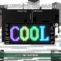 Letrero LED Flexible Controlado por Aplicación, Pantalla LED RGB para Publicidad en Ventanas, Impermeable, para Camiones y Otros Accesorios de Iluminación para Automóviles
