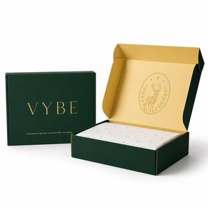 Boîtes d'emballage personnalisées imprimées avec logo, blanches, petites, mini, pour bijoux, cadeaux, cosmétiques, bougies, parfums, avec nœud pour l'expédition, boîtes en papier de luxe - Product Image 4