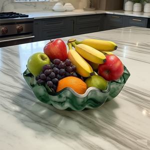 Tazón de Resina para Servir Ensaladas, Tazón Decorativo de Resina Epoxi para Mesa, Pieza de Alta Calidad, Embalaje Personalizado - Product Image 3
