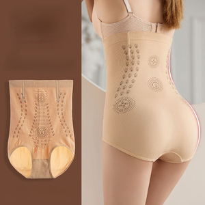 Wholesale High Waist Tummy Control Panties Body Weight Loss Shaping Pants Seamless <b>Women's</b> Abdomen Hip Lift Briefs Breathable - Product Image 2