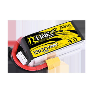 Batterie Lipo R-Line 1550mAh 4S 120C pour drone FPV de course, version 3.0 - Product Image 4