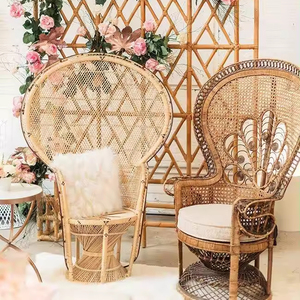 Chaises de mariage en rotin pour extérieur, ferme, jardin, <span class=keywords><strong>location</strong></span> pour cérémonies, événements de cocktail, appartements, villas, parcs, utilisation commerciale toutes saisons - Product Image 2