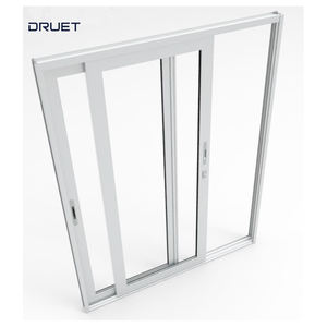 Fenêtre coulissante horizontale antivol <span class=keywords><strong>DRUET</strong></span> en acier inoxydable avec cadre en alliage d'aluminium certifiée CE pour cuisine - Product Image 6