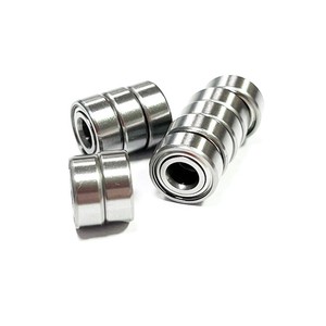Rodamientos de Bolas de Ranura Profunda Serie 60, Diámetro Interior de 2 mm, Precisión P0, Sin Sellado, Fila Única, Bolas de Acero, Acero para Altas Temperaturas - Product Image 1