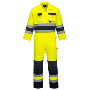 hot sale worker fire retardant coverall Highly visible waterproof flame retardant workwear clothing