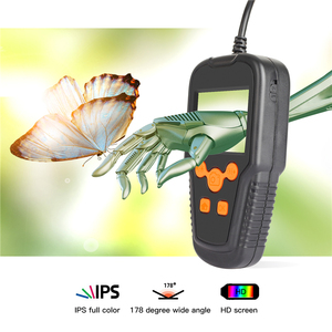 Cámara de endoscopio industrial de inspección de tuberías con pantalla IPS de 3 pulgadas articulada de 360 grados - Product Image 1