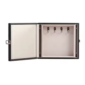 <span class=keywords><strong>Caja</strong></span> Faraday montada en la pared de cuero PU para llaves de <span class=keywords><strong>coche</strong></span> con cierre magnético Key Fob Signal Blocker Box Faraday Key Fob Protector - Product Image 6