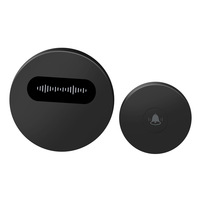Sonnette sans fil QX-003 sans batterie, auto-alimentée, étanche, avec interface USB, 38 mélodies, étanche IPX68
