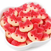Bonbons Gélifiés Sucrés et Acidulés Fox Fruit Halal, Bonbons Mous en Gros, Fournisseurs de Gelées, OEM, Logo Personnalisé, Produits Comestibles de Chine