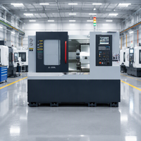 Centre d'usinage CNC à lit incliné de grande taille de qualité industrielle LK-200L