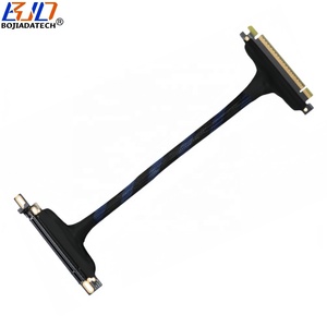 270 độ PCIE gen4 PCI-E 4.0 16X đến X16 Card đồ họa Riser cáp mở rộng 0.3M 0.4m 0.5M 0.6m cho ai máy chủ <span class=keywords><strong>GPU</strong></span> rtx4090 - Product Image 6