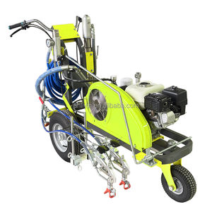 Pistolet de marquage routier thermique manuel sans air pour plastique froid, machine de marquage routier et chaudière pour la fabrication de peintures de marquage routier - Product Image 1