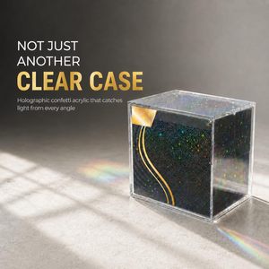 Bloques de Confeti con Estrellas Holográficas, Protector Magnético Acrílico con Protección UV para Caja de Cartas Coleccionables Sellada - Product Image 2