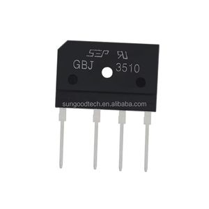 Redresseur à pont <span class=keywords><strong>SUNGOOD</strong></span> GBJ3510 SIP-4 35A 1000V 225mW 50ns Temps de récupération inversée plat - Product Image 3
