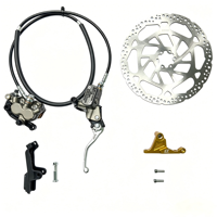 SRJ Surron LBX Segway X260 Talaria 3X/MX3-5 Vorderes Doppelkolben-Hydraulikbremsen-Kit CNC 7075 Aluminium Eloxiert Professionell