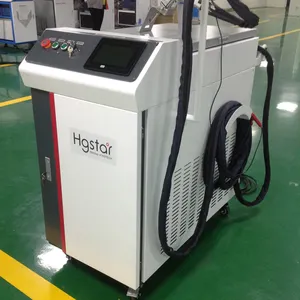 2024 HGTECH Handheld Laser CleaningWelding And Cutting 3in1 Machine With The Same Head 2000w Laser Cleaning Welding Cutting