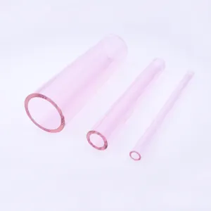 Wholesale durable high quality colored borosilicate glass tube