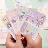 取り外し可能な半透明の付箋自己粘着カスタムカラフルな透明はかわいい付箋を引き裂くことができます