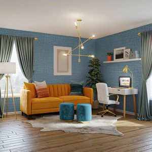 ORON DECO Carta da Parati in PVC Effetto Lino 3D, Rotoli di Carta da Parati Autoadesiva, Adesivi Murali per Interni, Decorazione Casa, Basso MOQ - Product Image 3