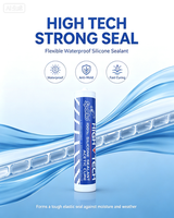Scellant en silicone Sparko High Tech 100%, scellant pour verre à base d'acétate anti-fongique pour vitres