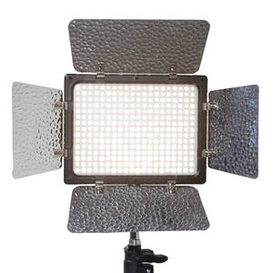 Lampe de studio photo LED 20W W300II Lampe de panneau de photographie d'éclairage vidéo portable sur site 320 k-6500k, adaptée à <span class=keywords><strong>Youtube</strong></span> Canon - Product Image 1
