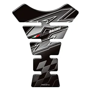 Protection de réservoir de moto universelle 3D pour Aprilia Honda Kawasaki Suzuki Triumph Ducati <span class=keywords><strong>Yamaha</strong></span> - Product Image 4