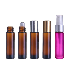 High Quality Essential Oil <b>Bottles</b> Roll on Bamboo <b>Lid</b> 10ml - Product Image 5