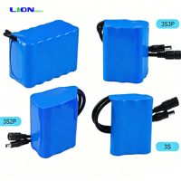 Paket Baterai LiCoO2 Lithium-ion Cair Isi Ulang Oem 18650 2-20Ah 3.7V 1000 Siklus -20-60C untuk Peralatan Audio Robot