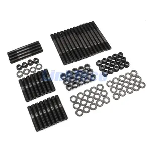 Head Stud Bolt Kit Compatible with Chevy Small Block SBC 350 265 267 283 302 305 307 327 Engines 134-4001 PCE279.1001