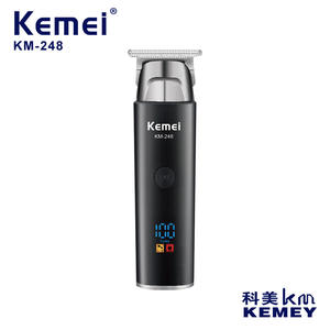 เครื่องตัดผมไฟฟ้า Kemei รุ่น KM-248 จอแสดงผลดิจิตอล เครื่องตัดแต่งทรงผมระดับมืออาชีพ กำลังแรง สำหรับผู้ชาย - Product Image 3