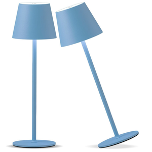 Lámpara <span class=keywords><strong>de</strong></span> Mesa Alta <span class=keywords><strong>de</strong></span> Metal Dorado Senya-Pro, Inalámbrica, Recargable, LED, Regulable al Tacto, Lámpara Decorativa Ambiental para Escritorio, <span class=keywords><strong>Mesita</strong></span> <span class=keywords><strong>de</strong></span> <span class=keywords><strong>Noche</strong></span>, Dormitorio, Hotel - Product Image 4