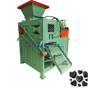 Molybdenum metal charcoal powder clean ball press briquette forming machine manufacturing plant - Product Image 1