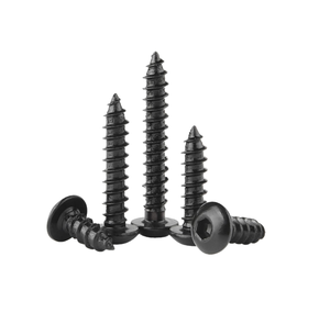 Factory Direct Carbon Steel Wood Screws Black Nickel Plated Class 4.8 6.8 Drywall Screws for Construction Use - Product Image 2