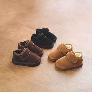 Botas de Nieve Antideslizantes para Niños, Suela Plana, Forro de Felpa, Botas de Invierno para Bebés de 1 a 6 Años, Botas de Nieve para Niños Pequeños - Product Image 3