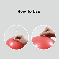 Produsen 25cm bola Pilates Glute Lift bola jerami untuk kebugaran Logo kustom fitur latihan PVC Mini Pilates Yoga bola