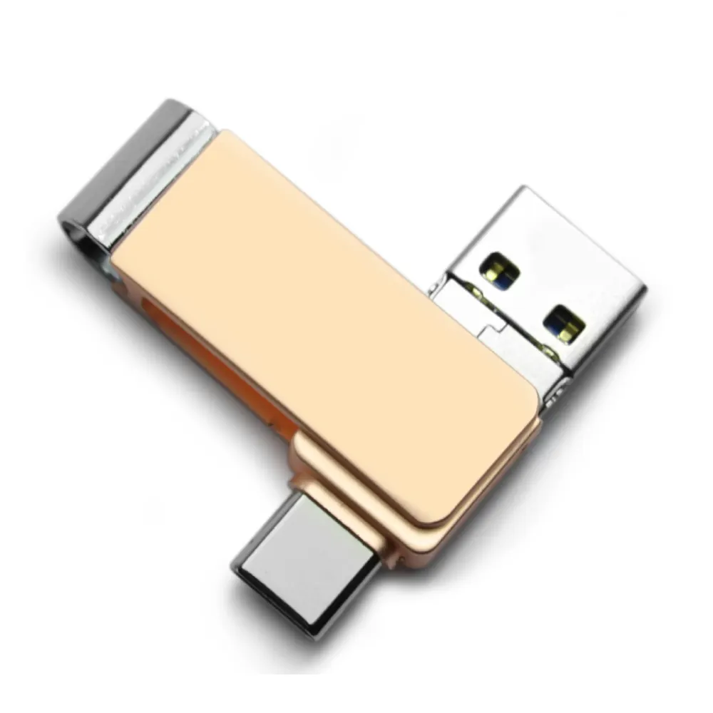 ロゴメーカーUSB C 16GB 32GB 64GB 128GBマイクロUSBロゴデザイン